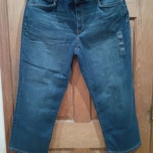 Sonoma 18W blue jeans